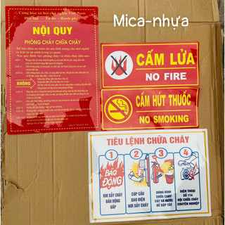 Bộ nội quy tiêu lệnh pccc