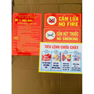 Bộ nội quy tiêu lệnh pccc