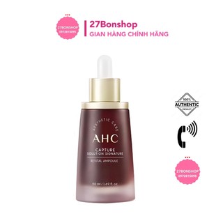 Tinh chất chống lão hóa da ahc capture solution revital ampoule - mẫu mới