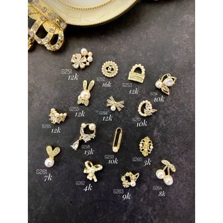 Charm lẻ dưới hoặc bằng 10k -charm lẻ-charm vàng-Đồ Nails Nhật Quyên