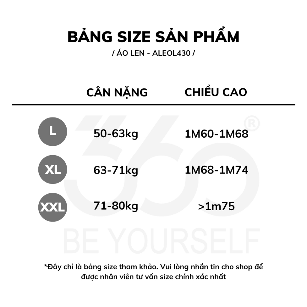 Áo len nam cổ ba phân dày dặn ấm áp áo trơn màu chống xù chống bai dão 360 Boutique - ALEOL430