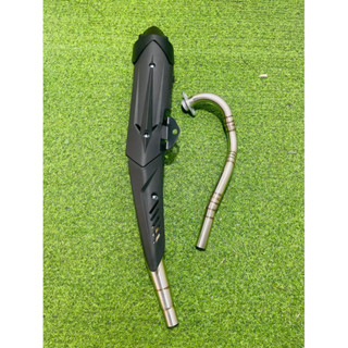 Pô Cổ Tăng Chế Ốp LC V6 Thái Dành Cho Exciter 135 - 150 - 155 Tặng Kèm Tiêu Tiện Cnc 20mm