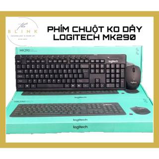 Combo bàn phím và chuột không dây logitech mk290- thiết kế tinh tế- lướt nhẹ nhàng, bảo hành 12 tháng- hàng công ty