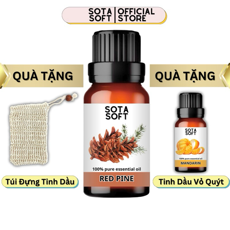 Tinh Dầu Thông Đỏ 10ml | Red Pine Essential Oil