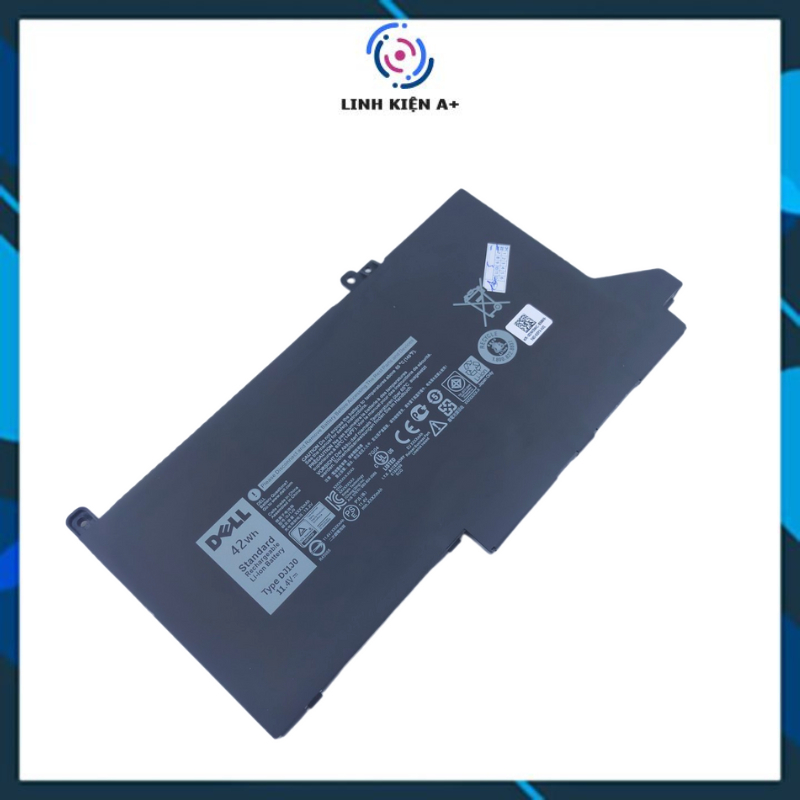 Pin laptop Dell Latitude 7280 7290 7390 7480 7490 E7280 E7290 E7390 E7480 E7490 42wh DJ1J0