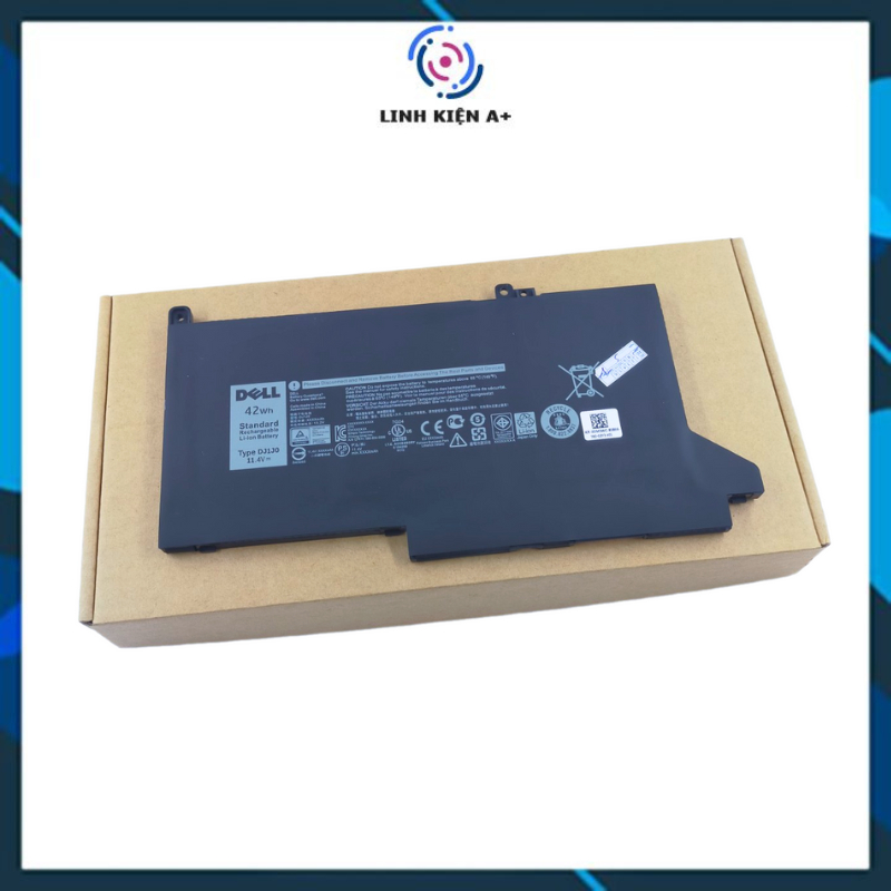 Pin laptop Dell Latitude 7280 7290 7390 7480 7490 E7280 E7290 E7390 E7480 E7490 42wh DJ1J0