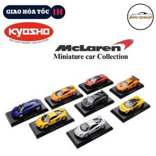 Mô hình xe ô tô - Kyosho Mclaren Collection (Mclaren Coupe-12c-12c GT3-P1) tỉ lệ 1/64 New nguyên Seal