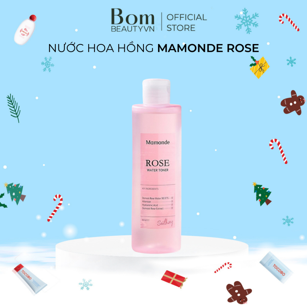 Toner Mamonde Rose mẫu mới - Bom Beauty VN phân phối chính hãng - BB20(6/2025)