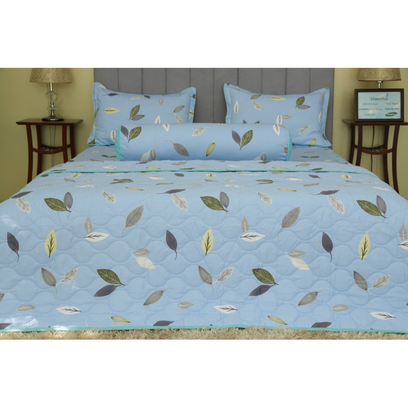 Bộ Chăn Ra Gối, Bộ Mền Ga Gối Cotton HOMETEX