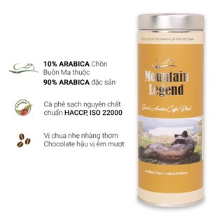 Cà Phê Chồn Arabica Mountain's Legend Lon 200g