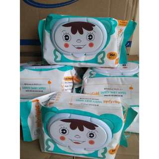 Khăn uớt không mùi baby wipes 100 tờ