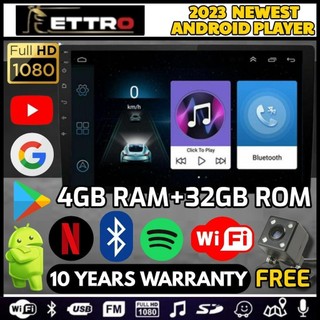 🔥 KHUYẾN MÃI🔥[RAM 4GB + ROM 32GB] 2023 Máy nghe nhạc Android thiết kế mới nhất 7"9"10 inch Octa Core Máy nghe nhạc