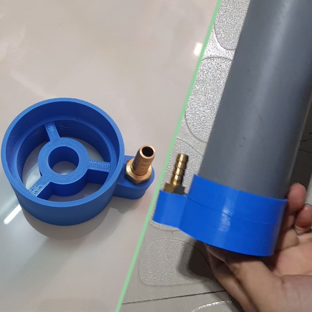 Bơm airlift phi 60 cho hồ cá koi