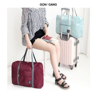 Túi du lịch gấp gọn đựng hành lý quần áo đồ dùng đa năng thông minh kích thước lớn chống nước chống ẩm Gọn Gàng