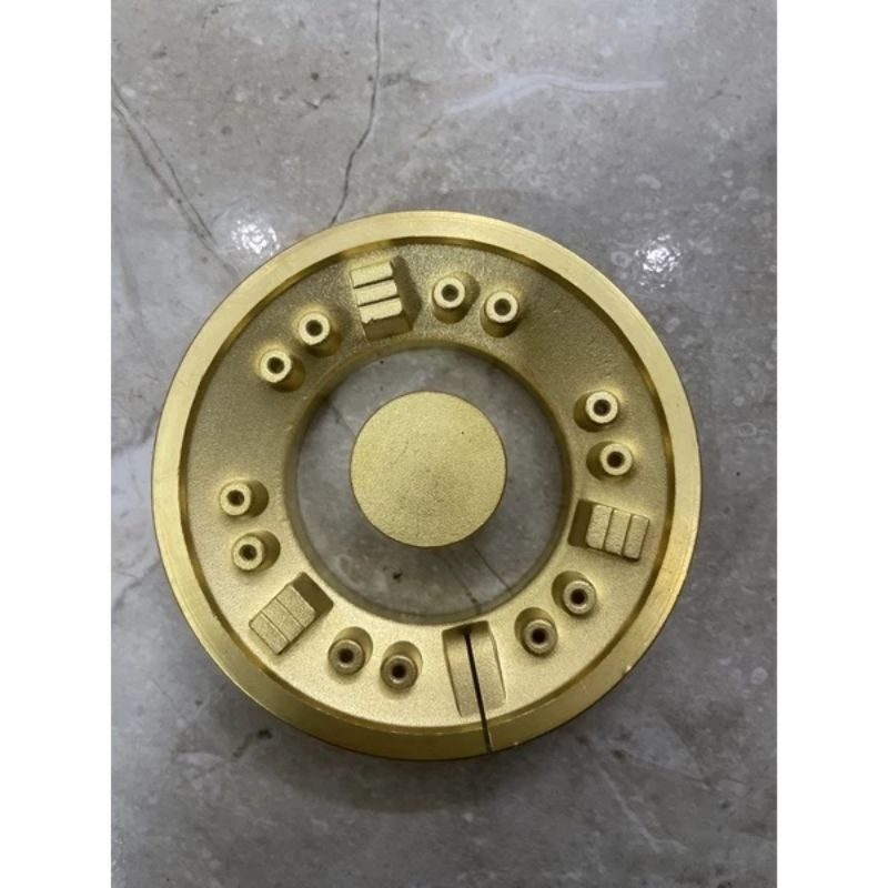Mâm Sen Chia Lửa ( chất liệu bằng đồng thau ) fi 100mm, Lọt Lòng 58mm + Đầu Hâm fi 30mm