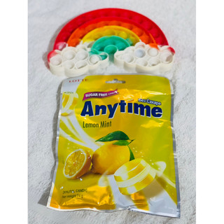 Kẹo Ngậm Hàn Quốc Không Đường Hương Chanh Lotte Anytime Xylitol Lemon Mint