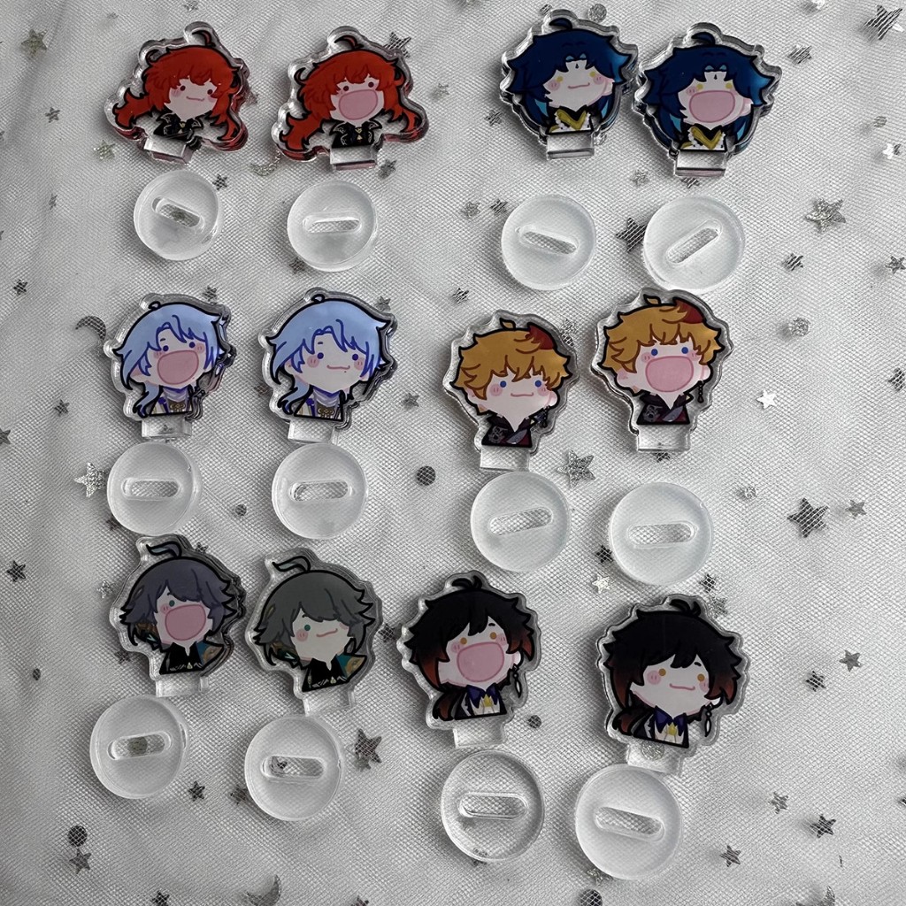 Hàng sẵn, mini standee 3cm Genshin Impact