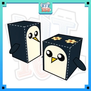 Mô hình giấy Anime Game Ice Penguin - Adventure Time