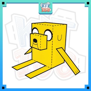 Mô hình giấy Anime Game Jake - Adventure Time