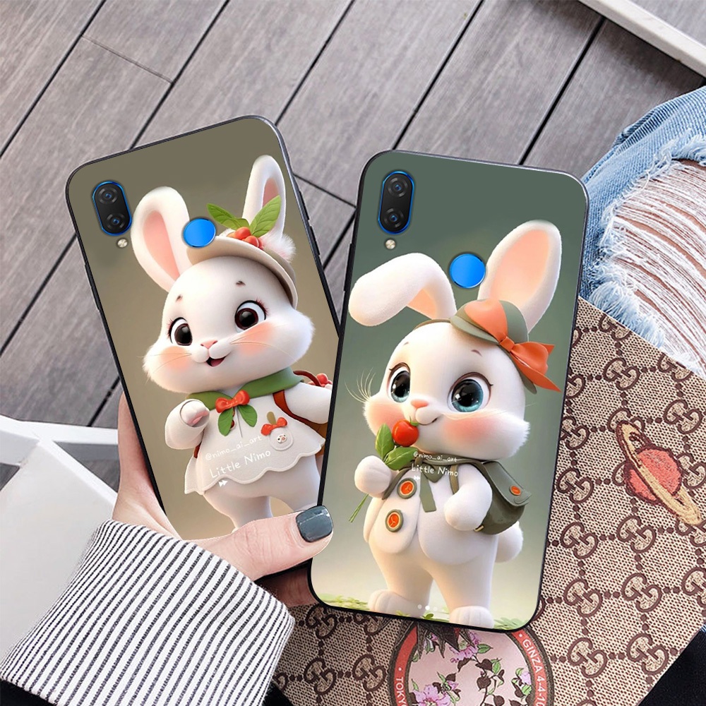Ốp lưng huawei nova 3 / huawei nova 3i in hình thỏ dễ thương