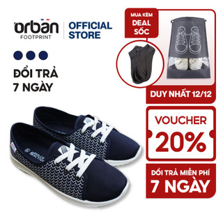 Giày sneaker nữ D&A EP L1916 đế cao đơn giản sang trọng