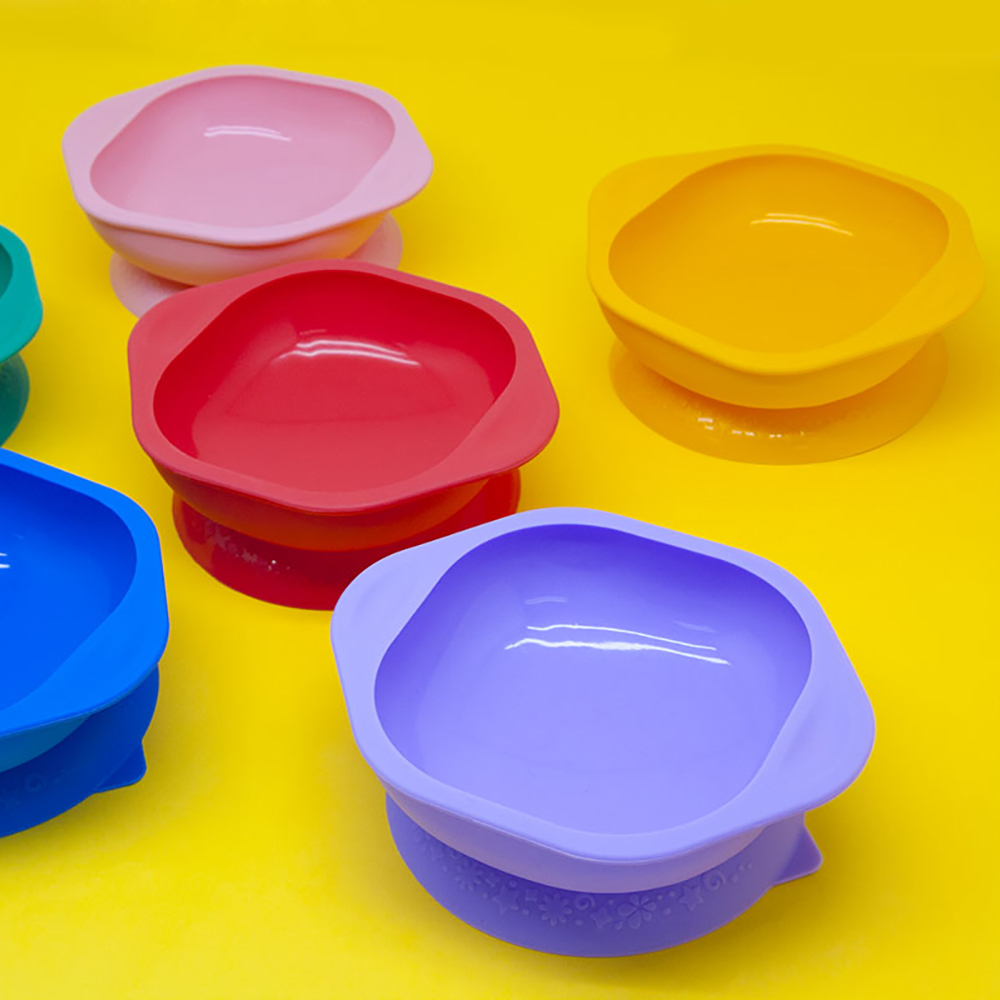 Bát Ăn Dặm Silicon Có Đế Hút Chân Không Chống Đổ Marcus & Marcus Cho Bé Từ 12 Tháng