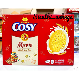  Bánh Quy Sữa Cosy Kinh Đô Hộp Tết 528G 