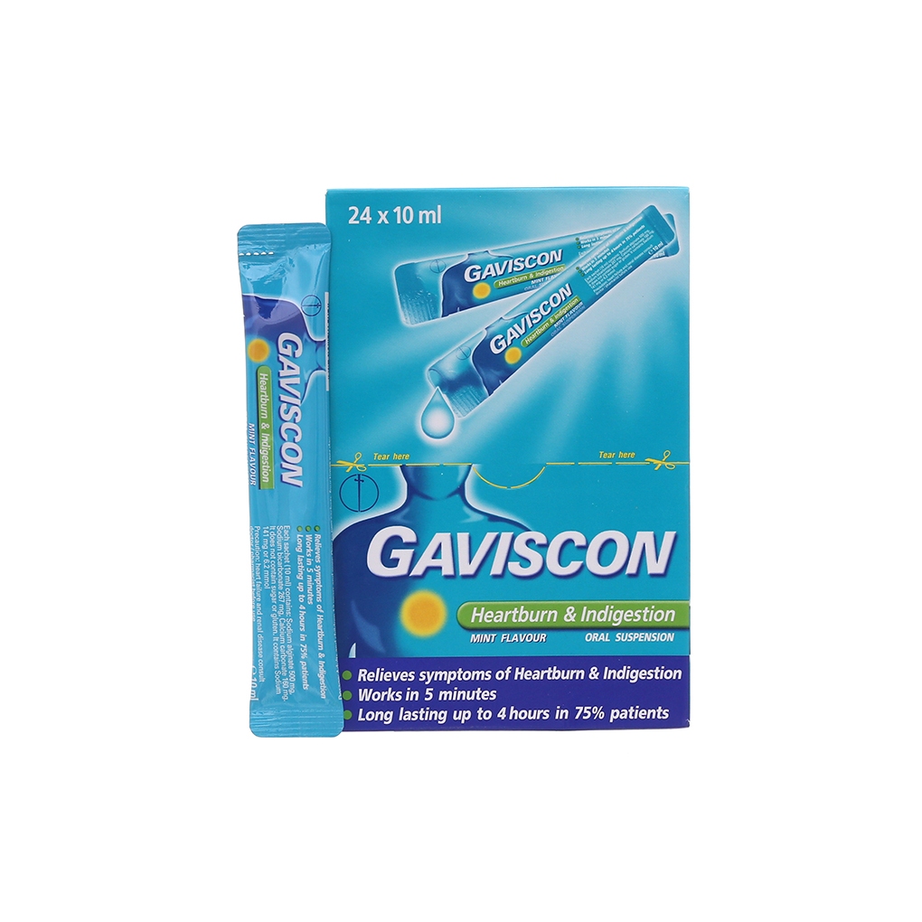 Hỗn Dịch Uống Gaviscon  Giảm Trào Ngược Dạ Dày - Thực Quản