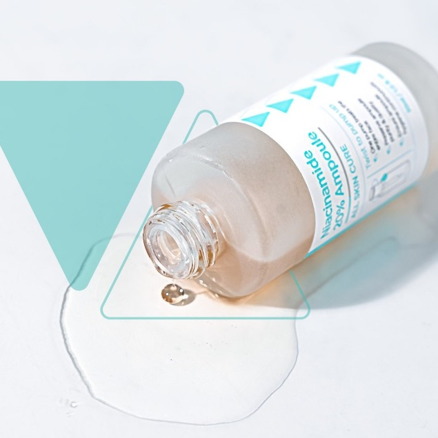 Tinh chất Serum Vacure:treat Niacinamide 20% Ampoule 30ml Sáng Da Mờ Thâm