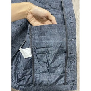 Áo gile phao nam lông vũ chống nước bigsize