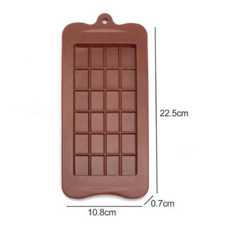 Khuôn silicone làm chocolate bark 24 ô