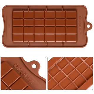 Khuôn silicone làm chocolate bark 24 ô