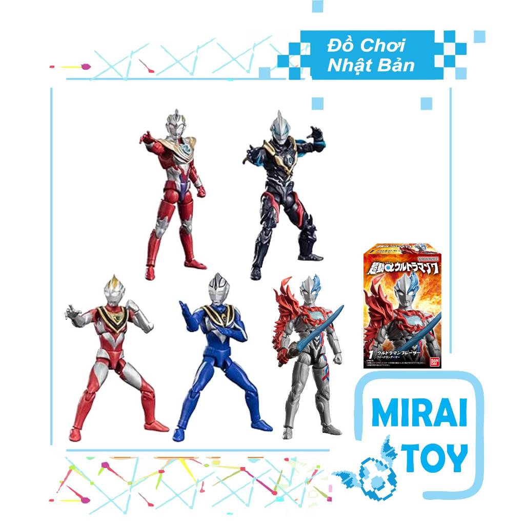 Mô hình Chodo Ultraman Vol 7 Blazar Gaia Z Geed