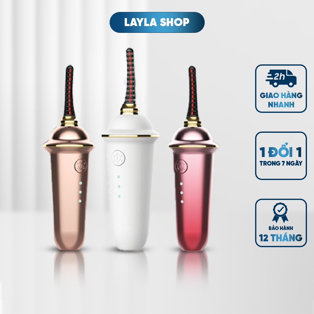 Máy uốn mi bằng nhiệt 300 mAh