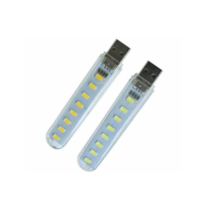 Đèn led usb 8 bóng - Đèn led usb siêu sáng