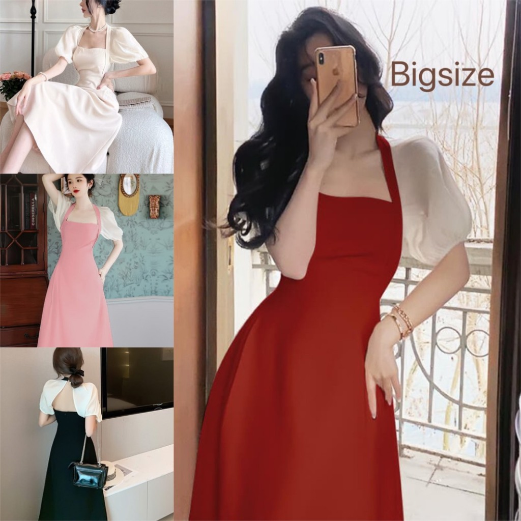 Thời Trang Bigsize Đầm Váy Dự Tiệc Xinh 50-95kg Noel Noen Tết