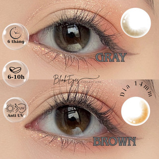 Kính Áp Tròng Lens Mắt YOUNGONE Fairy Lens BLINKS EYES 14mm Nhiều Màu Quý Phái Cho Mắt Cận 0 Đến 8 Độ Dùng Được 6 Tháng