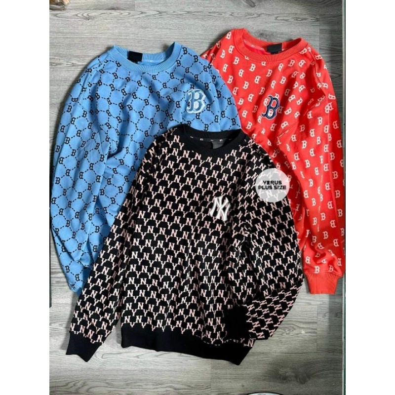 [virusplussize]áo sweater em eo bi monogram bigsize🦋
