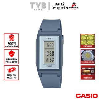 Đồng hồ nữ dây nhựa casio chính hãng lf-10wh-2df