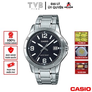 Đồng hồ nam dây kim loại Casio chính hãng MTP-V004D-1B2UDF (41mm)