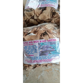 100g bạc hà núi sấy khô dạng miếng