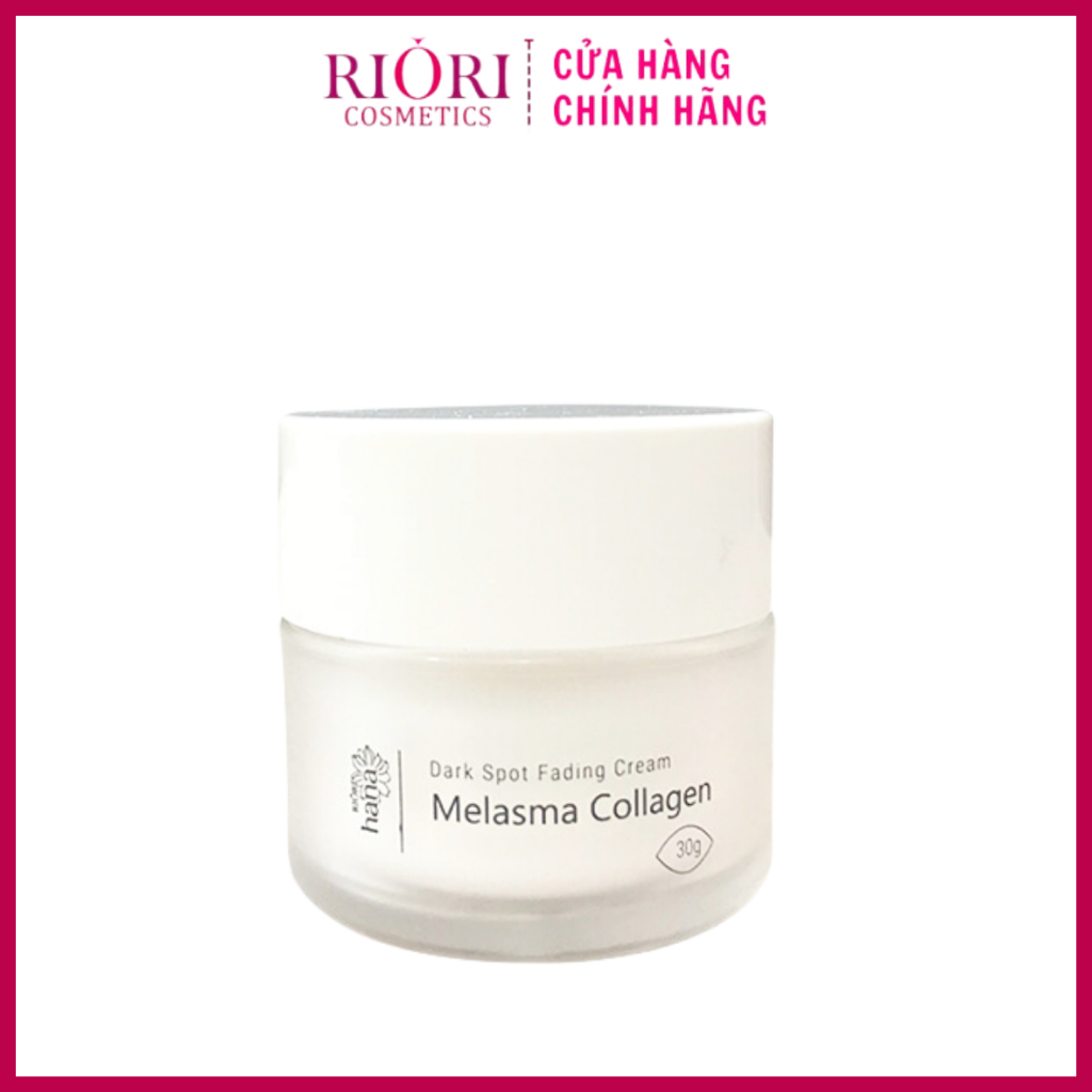 Kem Nám RIORI HANA - Melasma Collagen Dark Spot Fading Cream 30g