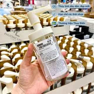 Chai thủy tinh đựng nước rửa tay 200ml TACKAN - Chính hãng IKEA