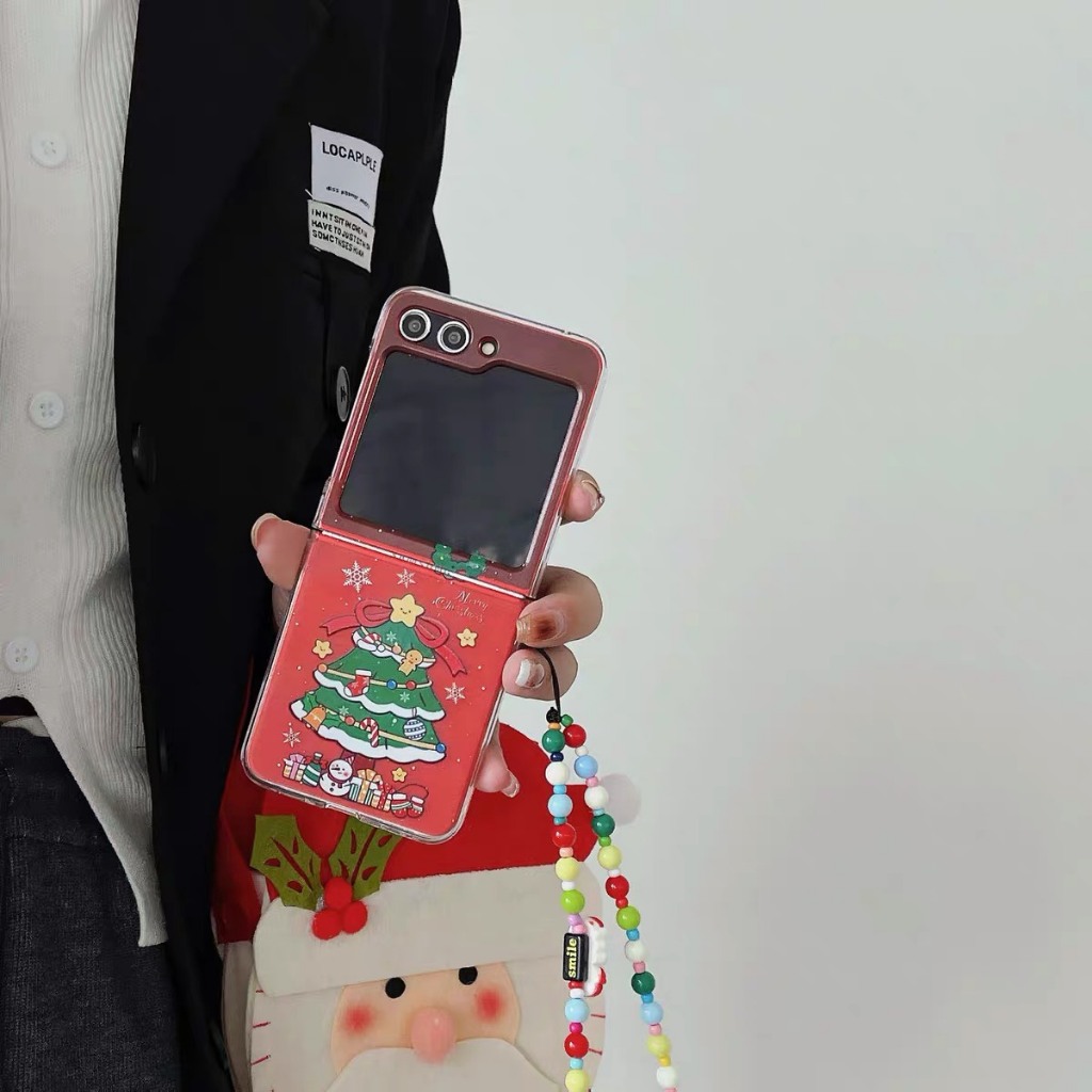 Ốp Lưng Z Flip Noel + Kèm Dây