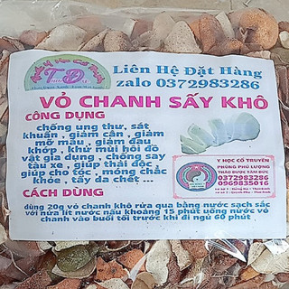100g vỏ chanh sấy khô