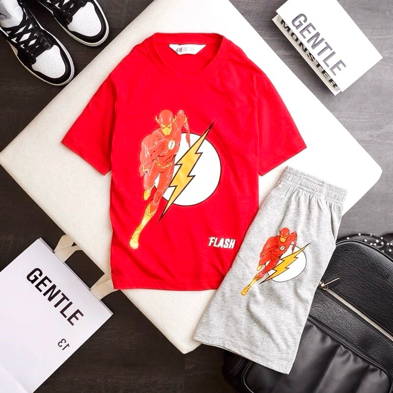 🚗 Bộ cotton H&M hàng xuất bé trai 20-60kg