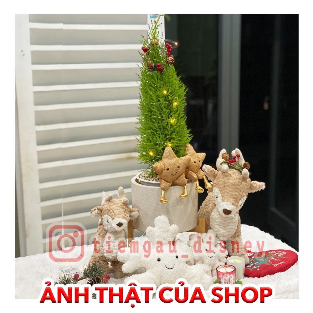 Gấu Bông Jellycat Bông Hoa Tuyết Trang Trí Giáng Sinh 2023 - Jellycat Amuseable Snowflake for Christmas 2023