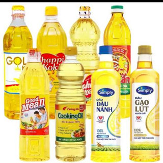 Dầu ăn simply , neptune light , meizan gold , cái lân , tường an