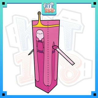 Mô hình giấy Anime Princess Bubblegum - Adventure Time