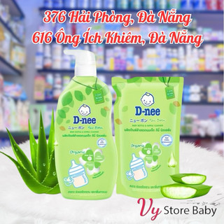 Nước rửa bình sữa dnee Loại Xanh Dương, Xanh Lá